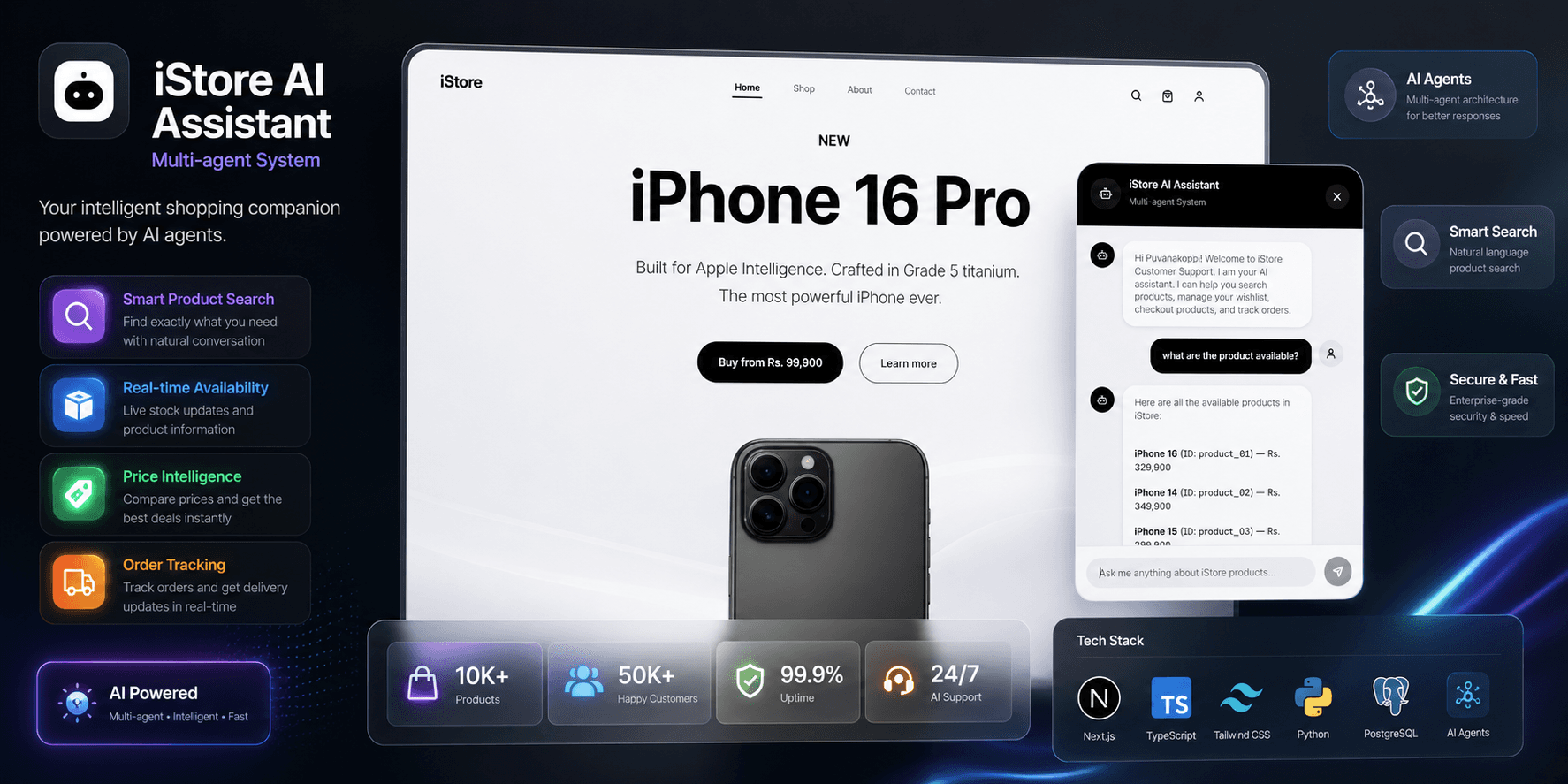 iStore – AI Agent & Full Stack